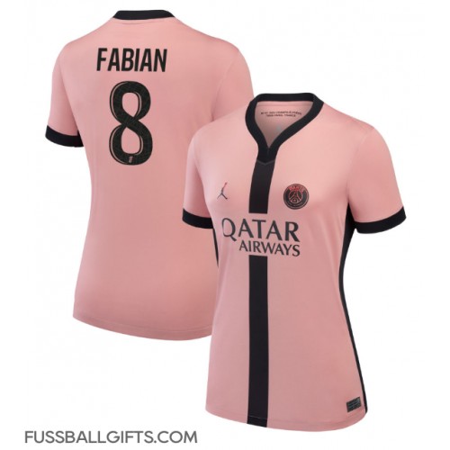 Paris Saint-Germain Fabian Ruiz #8 Fußballbekleidung 3rd trikot Damen 2024-25 Kurzarm